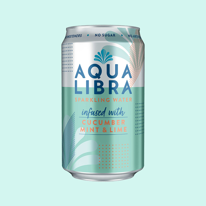 Aqua Libra Cucumber, Mint & Lime